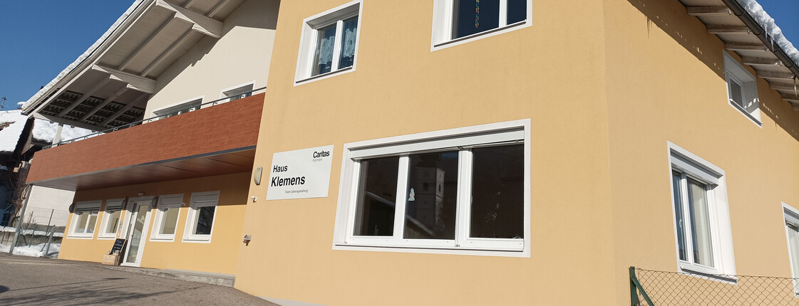 Die Außenansicht des Haus Klemens in Maria Elend.