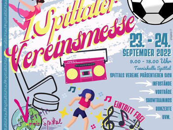 Hellblau Gelb Weiß Vintage Modern Oktoberfest Flyer (Facebook-Beitrag)
