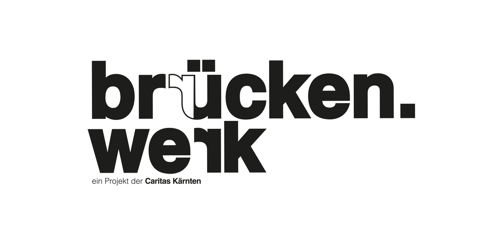 Das Logo des Beschäftigungsprojektes "brücken.werk" der Caritas Kärnten.