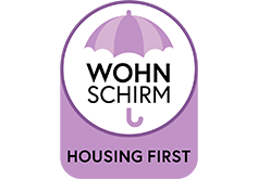 Logo WOHNSCHIRM HOUSING FIRST
