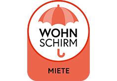 Logo WOHNSCHIRM MIETE