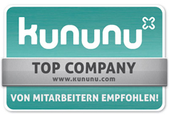 Logo kununu - von Mitarbeitern empfohlen